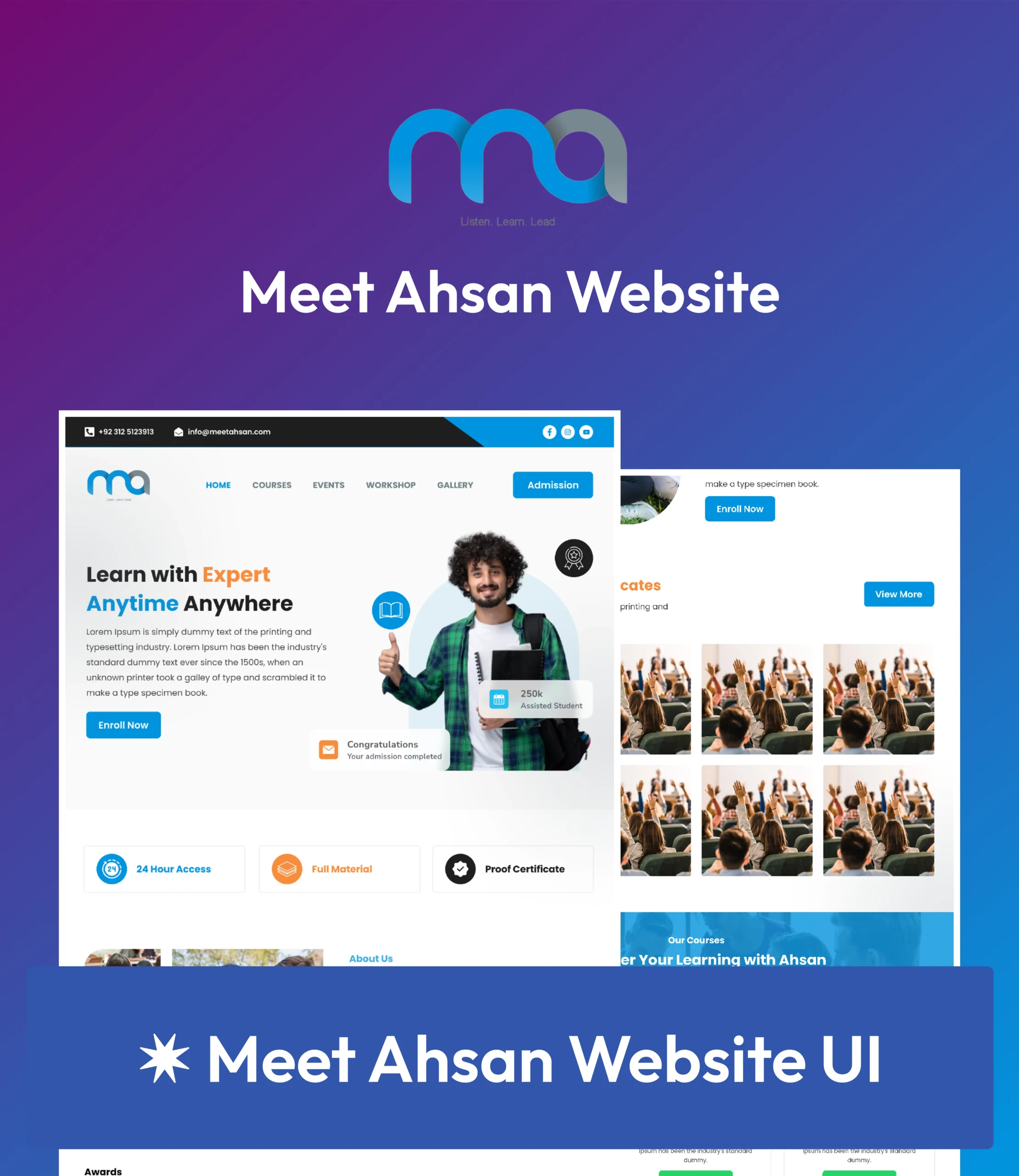 Ui Meet Ahsan